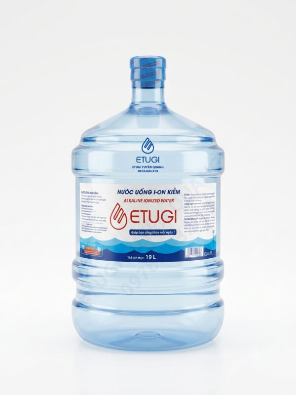 Nước đóng bình 19 lít iOn Kiềm ETUGI