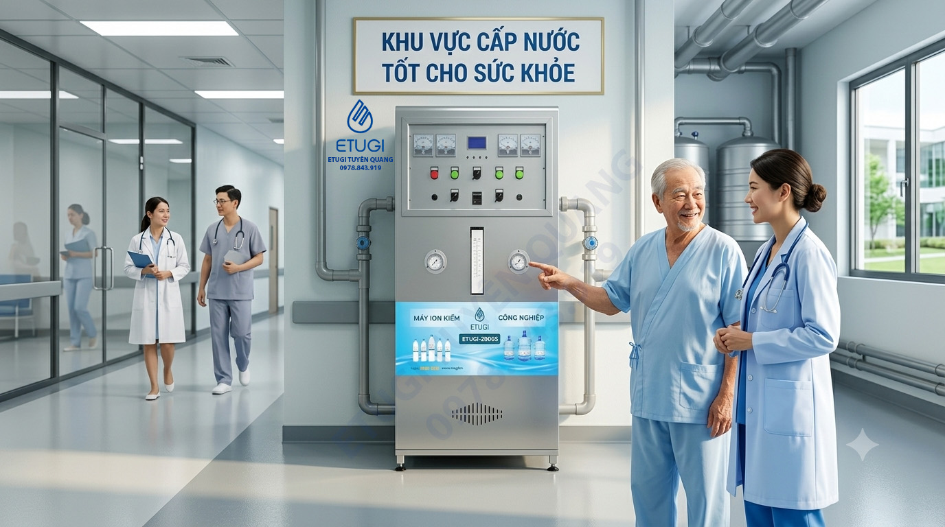 Máy lọc nước công nghiệp ion kiềm 2000S - 2000lít/giờ - Hình ảnh 5