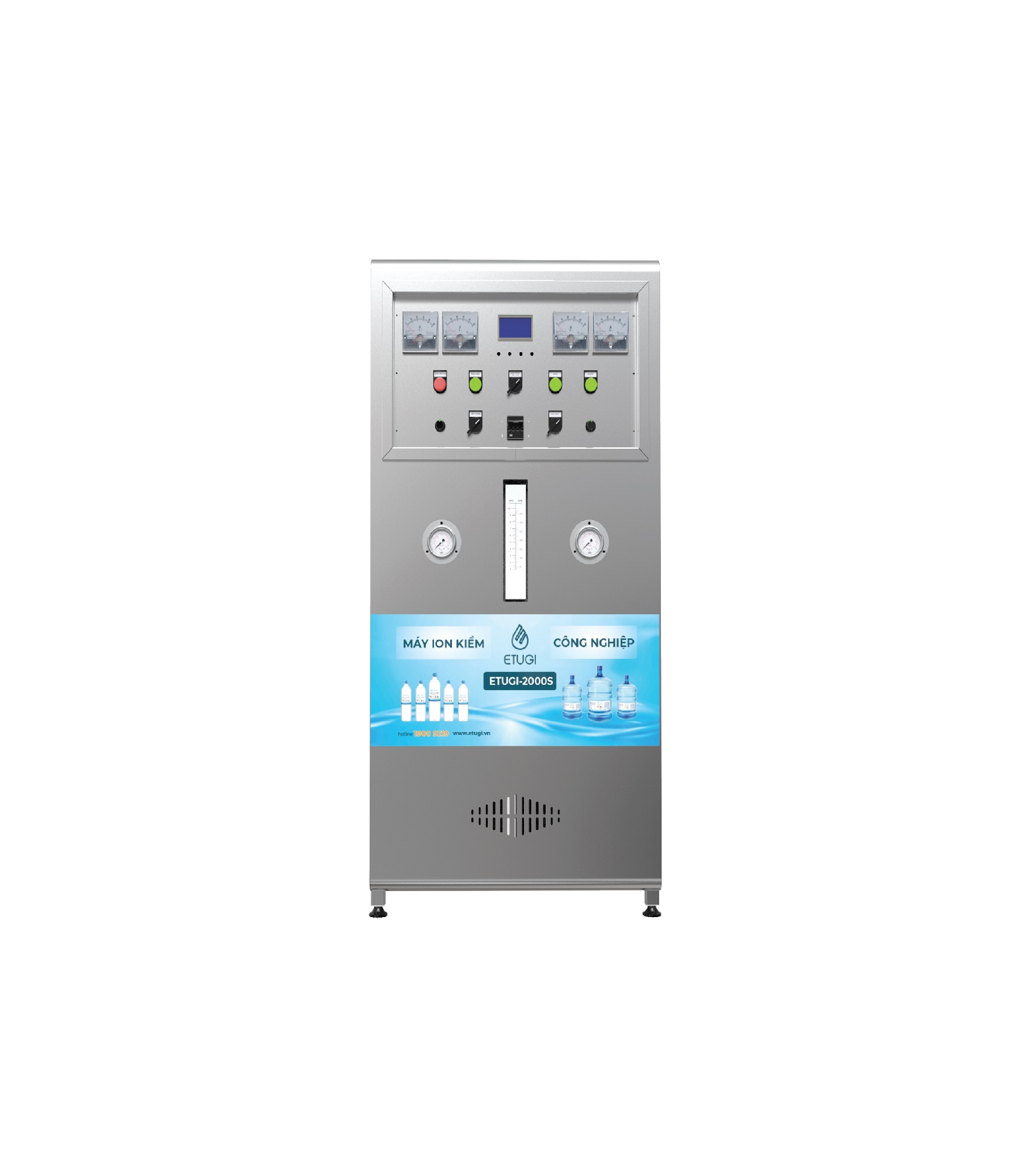 Máy lọc nước công nghiệp ion kiềm 2000S - 2000lít/giờ - Hình ảnh 1