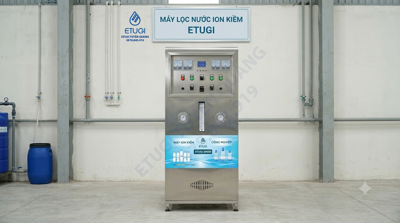 Máy lọc nước công nghiệp ion kiềm 2000S - 2000lít/giờ - Hình ảnh 7