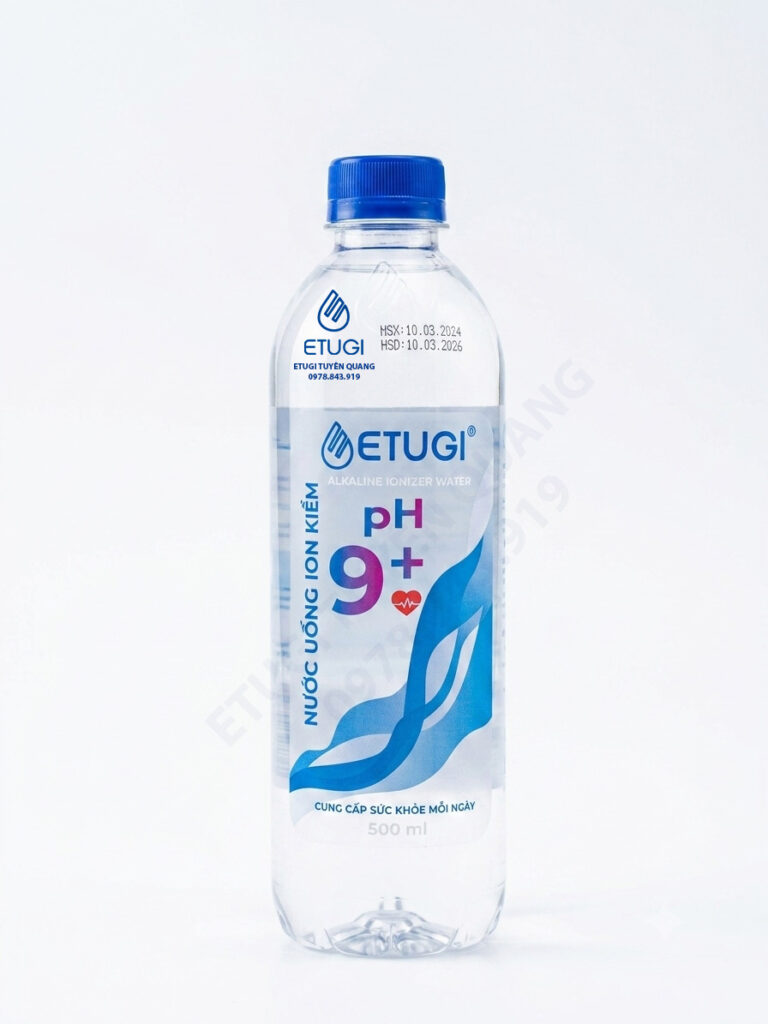 Nước đóng chai 500ml iOn Kiềm ETUGI