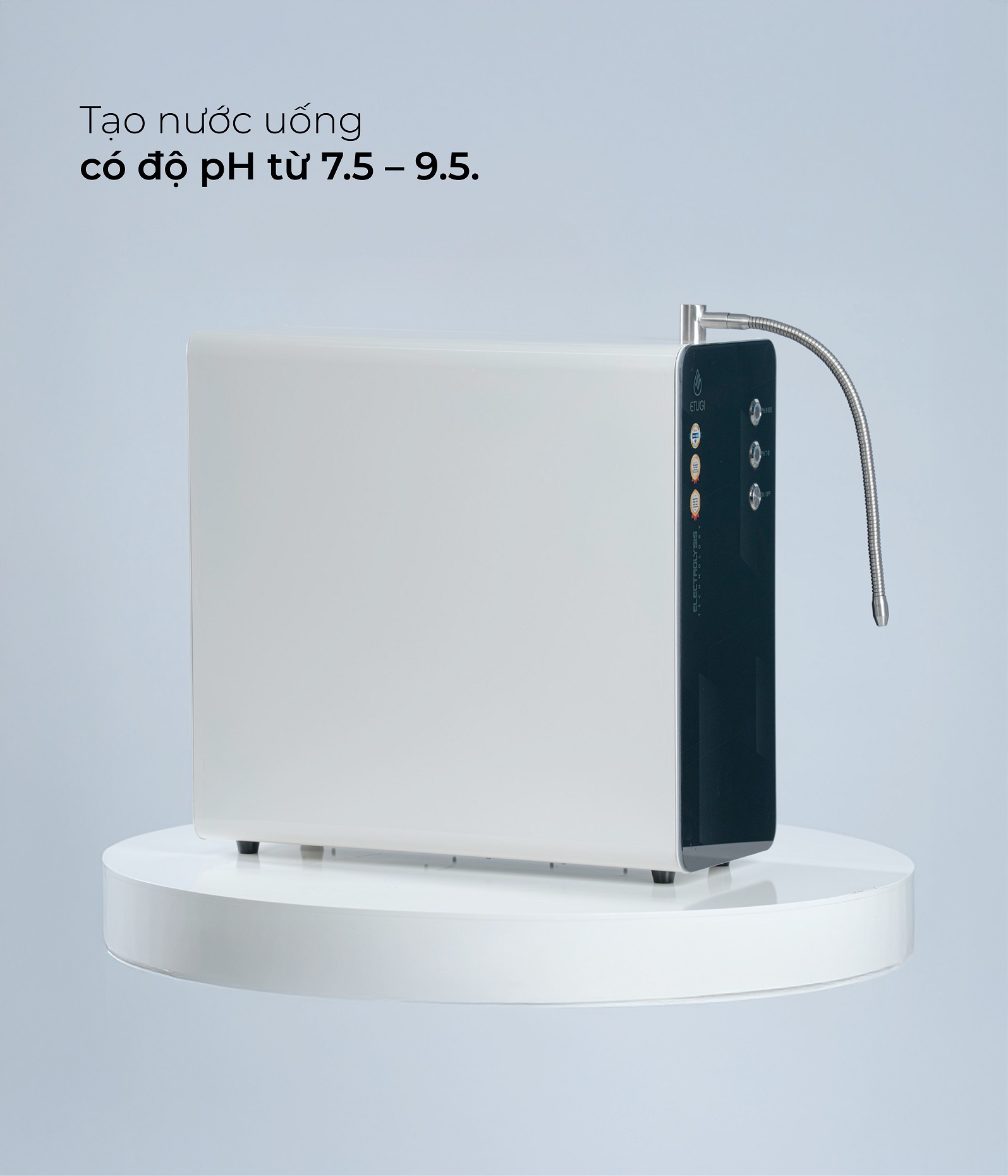 Máy lọc nước ion kiềm ETG-01D-N để bàn - Hình ảnh 4