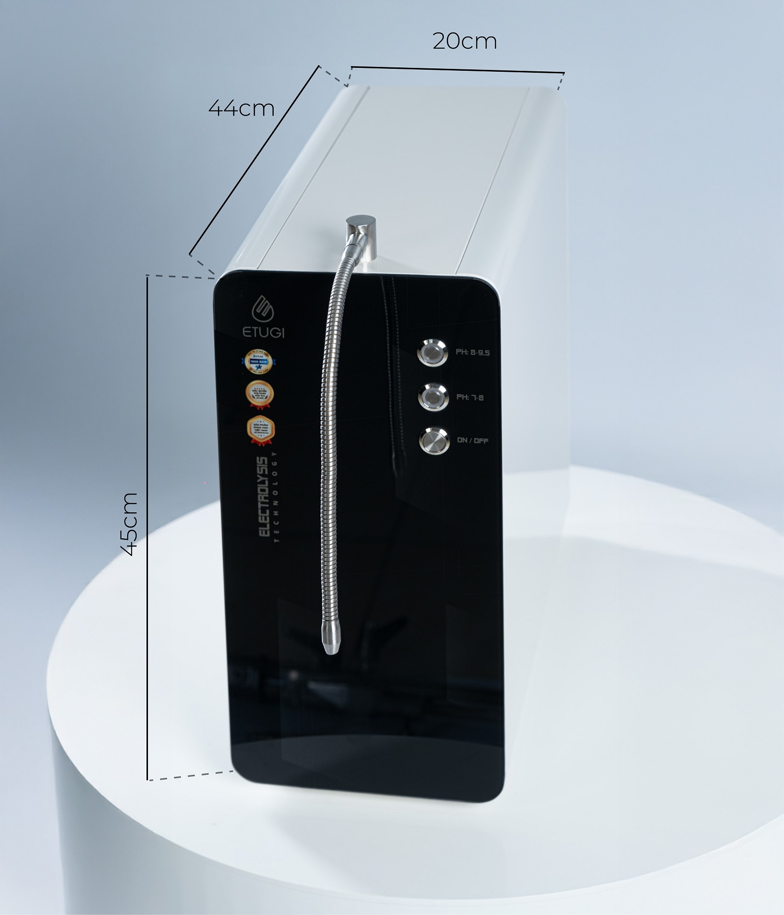 Máy lọc nước ion kiềm ETG-01D-N để bàn - Hình ảnh 5