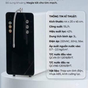 Máy lọc nước ion kiềm ETG-01D-N để bàn - Hình ảnh 2
