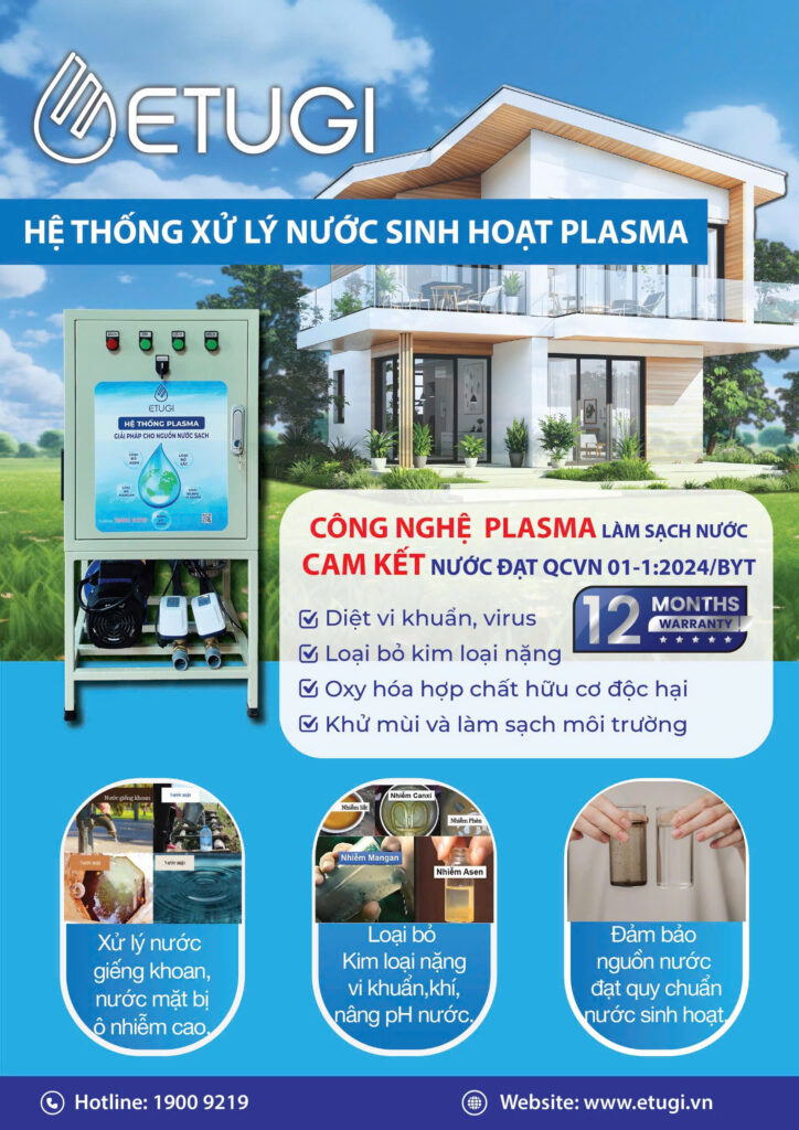 Hệ Thống Xử Lý Nước Plasma ETUGI ETG-PL15 Ngoài Trời