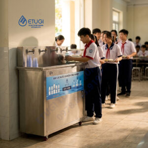 Máy lọc nước bán công nghiệp ion kiềm ETG100B - 100lít/giờ - Hình ảnh 3