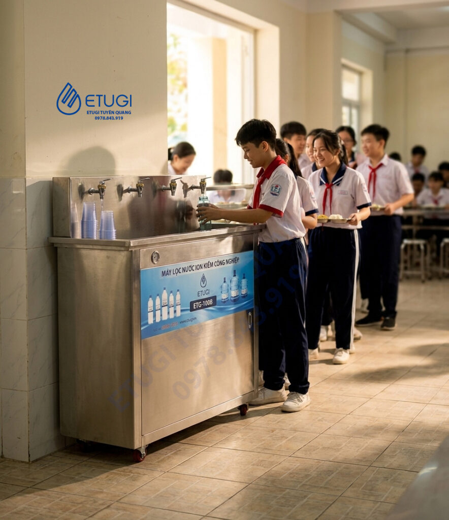 Máy lọc nước bán công nghiệp ion kiềm ETG100B - 100lít/giờ