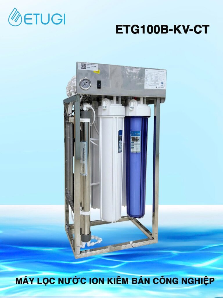 Máy lọc nước bán công nghiệp ion kiềm ETG100B-KV-CT - 100lít/giờ
