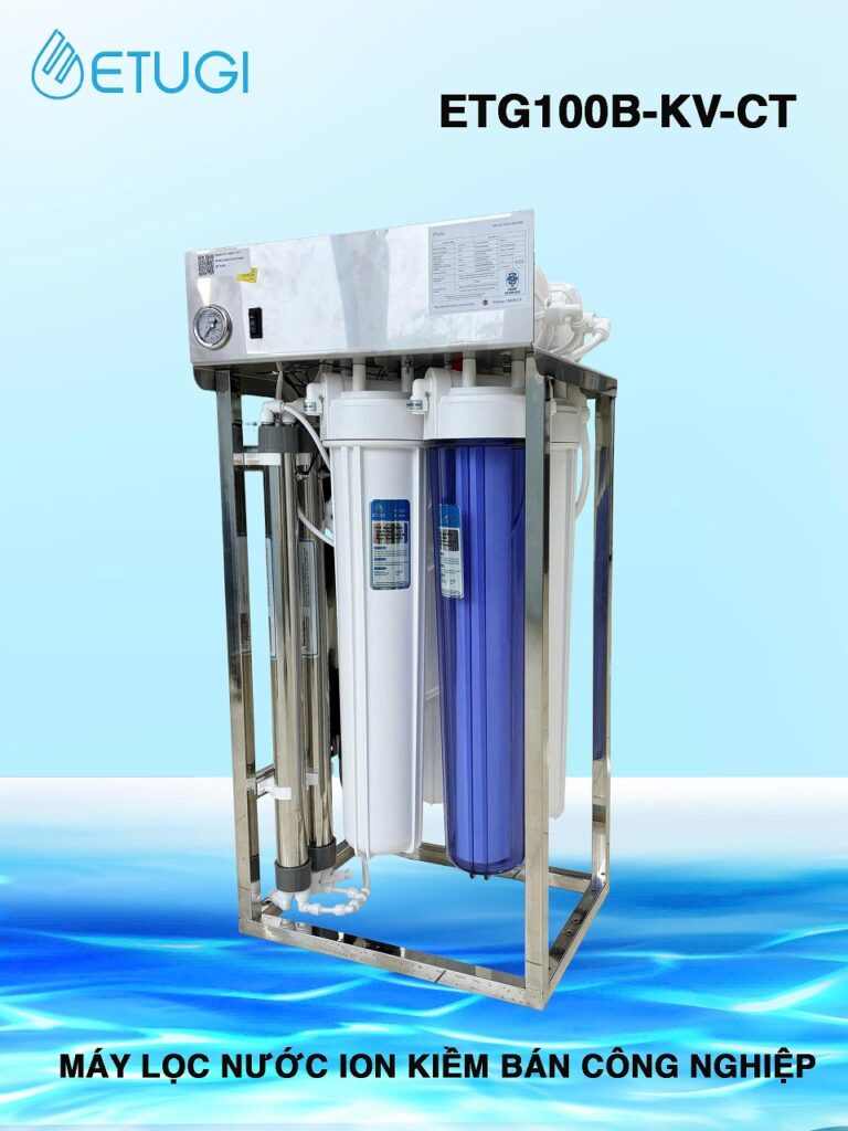 Máy lọc nước bán công nghiệp ion kiềm ETG100B-KV-CT - 100lít/giờ