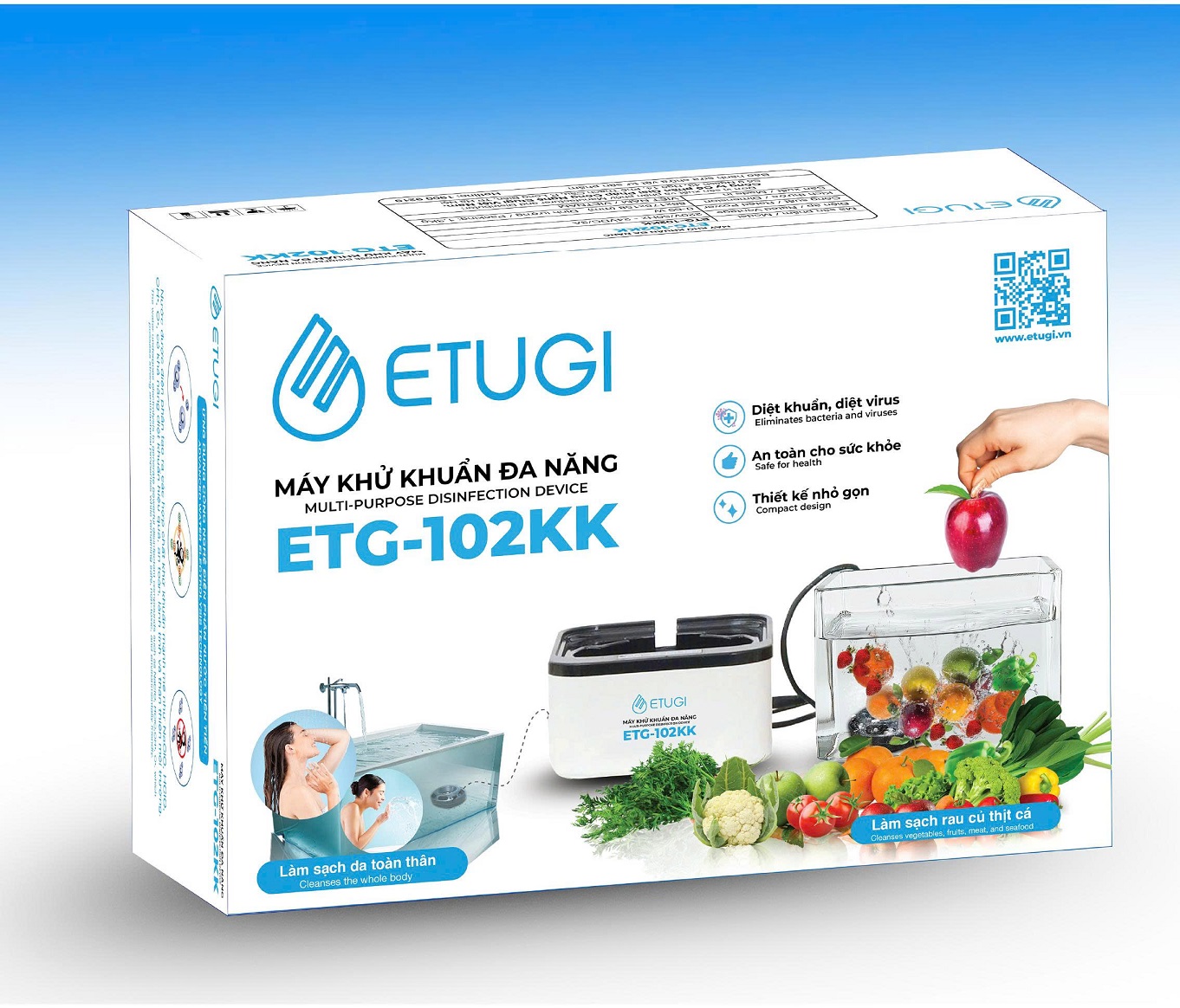 Máy Khử Khuẩn Đa Năng ETG102-KK - Hình ảnh 6