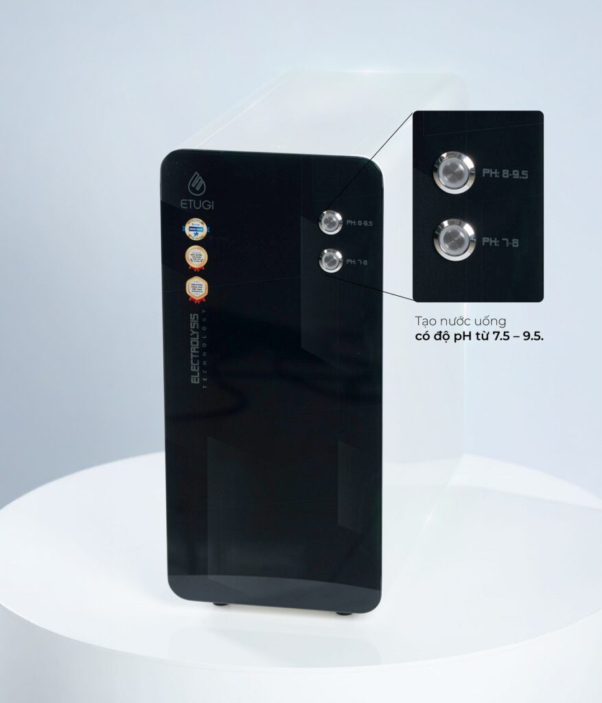 Máy lọc nước ion kiềm ETG102G-SX để bàn