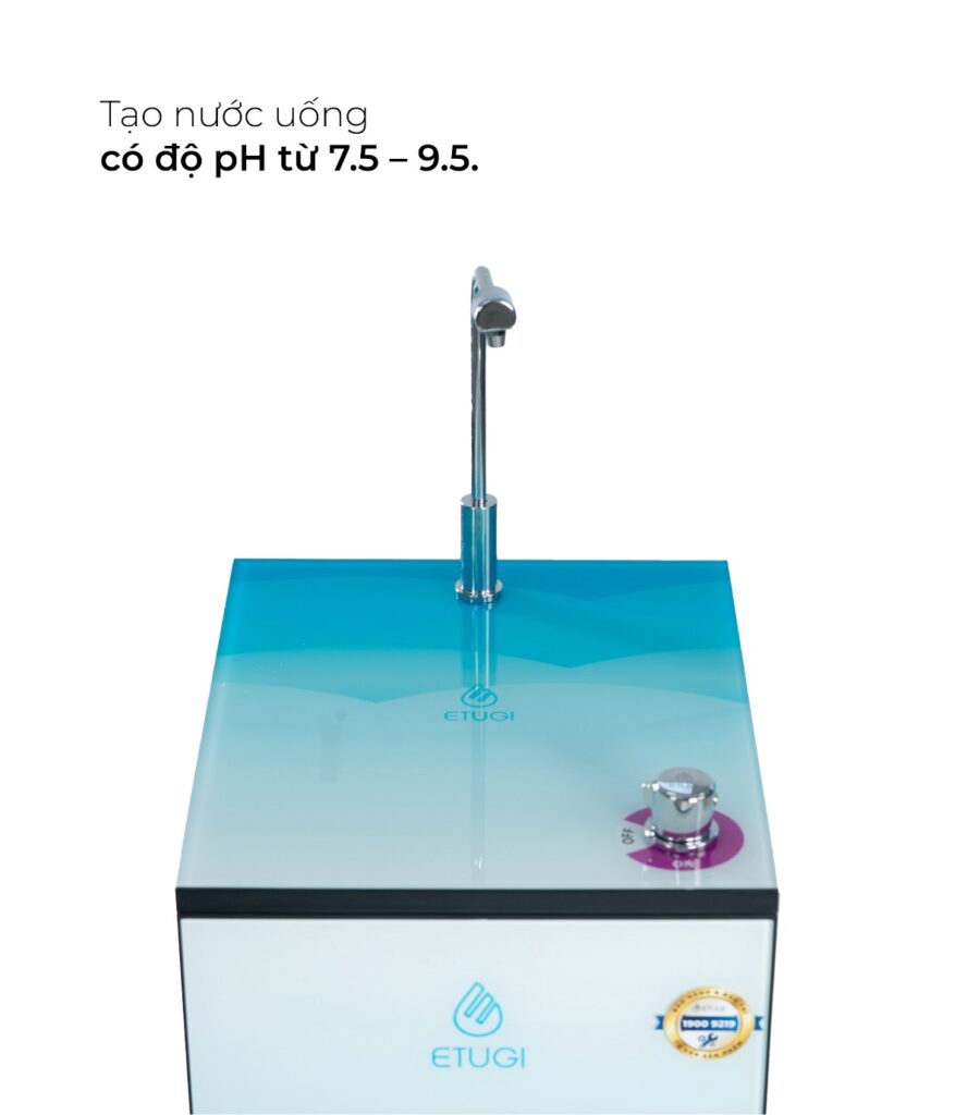 Máy lọc nước ion kiềm ETG102T dạng tủ đứng