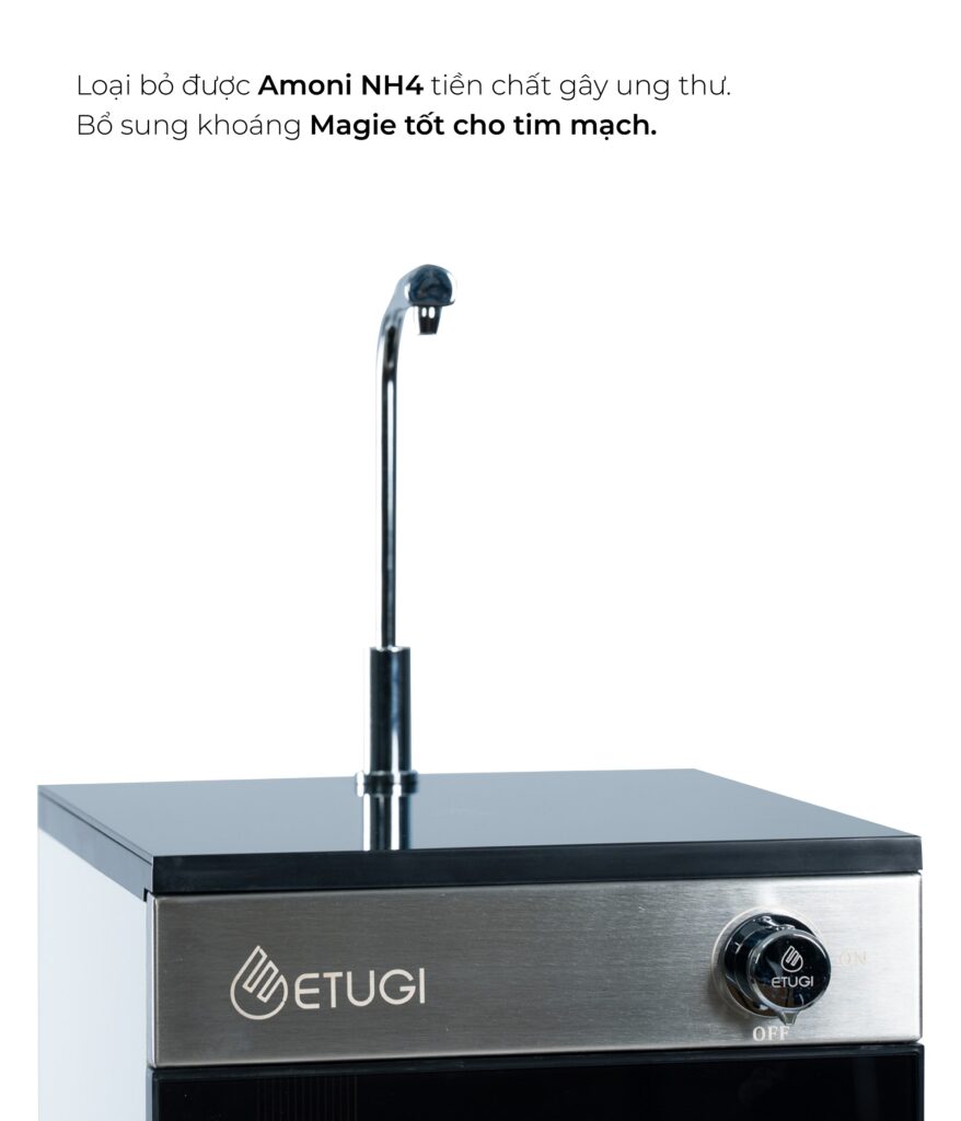 Máy lọc nước ion kiềm ETG102T-SX dạng tủ đứng