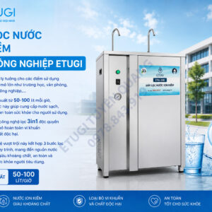 Máy lọc nước bán công nghiệp ion kiềm ETG50B - 50lít/giờ - Hình ảnh 4