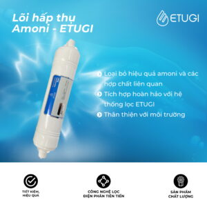 Màng Lọc Amoni Chính Hãng – Lõi Lọc ETUGI Số 5 cho máy lọc Ion Kiềm - Hình ảnh 2