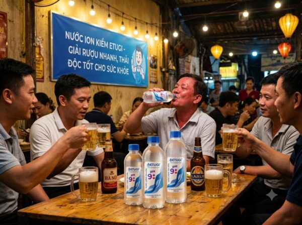 Nước đóng bình 19 lít iOn Kiềm ETUGI